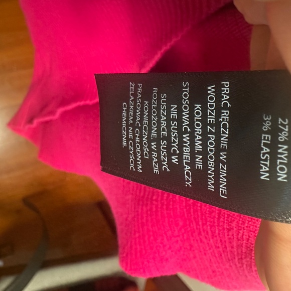 House of Harlow 1960 Vibrant Pink Sweater Mini Dress - Picture 6 of 7